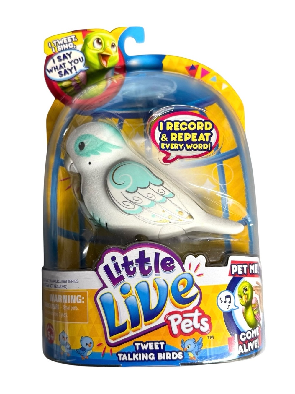 Little Live Pets Angelic Angela Tweet Talking Bird